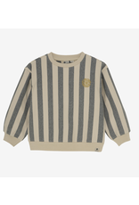 Daily7 Oversized Sweater Stripe Sandshell