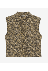 Daily7 Padded Animal Gilet Latte Sand