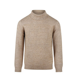 Koko Noko Sweater with rollneck Dark sand W25