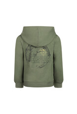 Koko Noko Sweater with hood Green W25