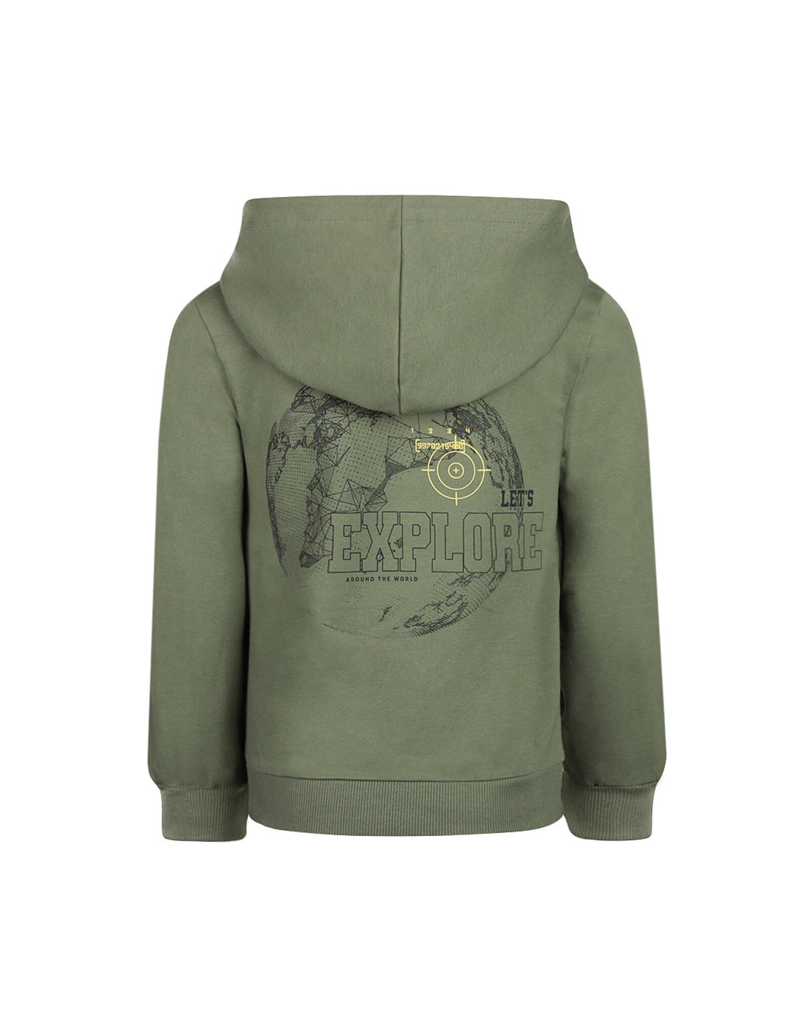 Koko Noko Sweater with hood Green W25