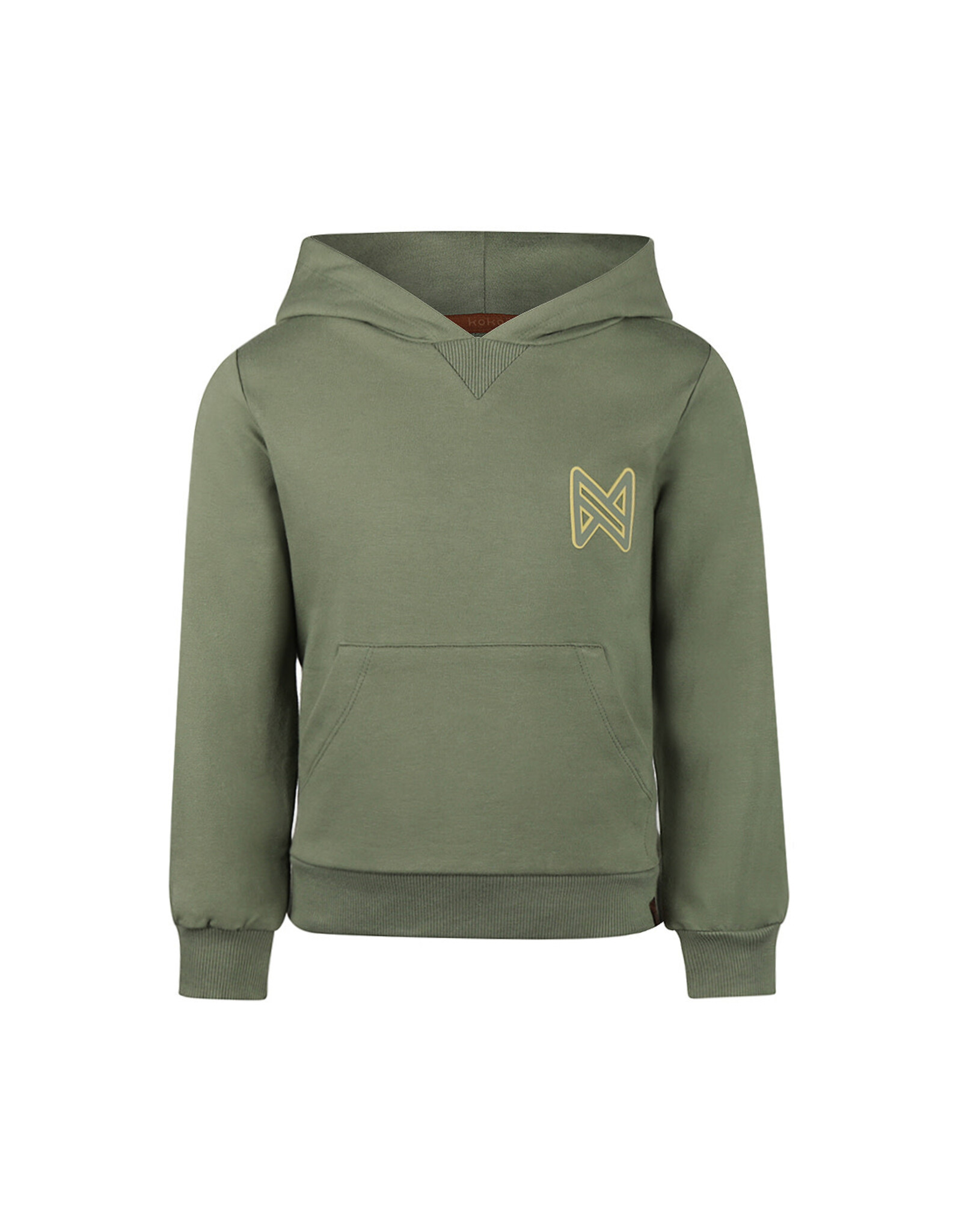 Koko Noko Sweater with hood Green W25
