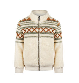 Koko Noko Cardigan with collar Off white