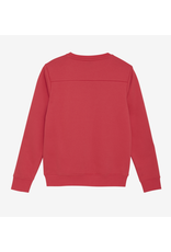 Indian Blue Jeans Sweater Print Sleeve Hibiscus Red