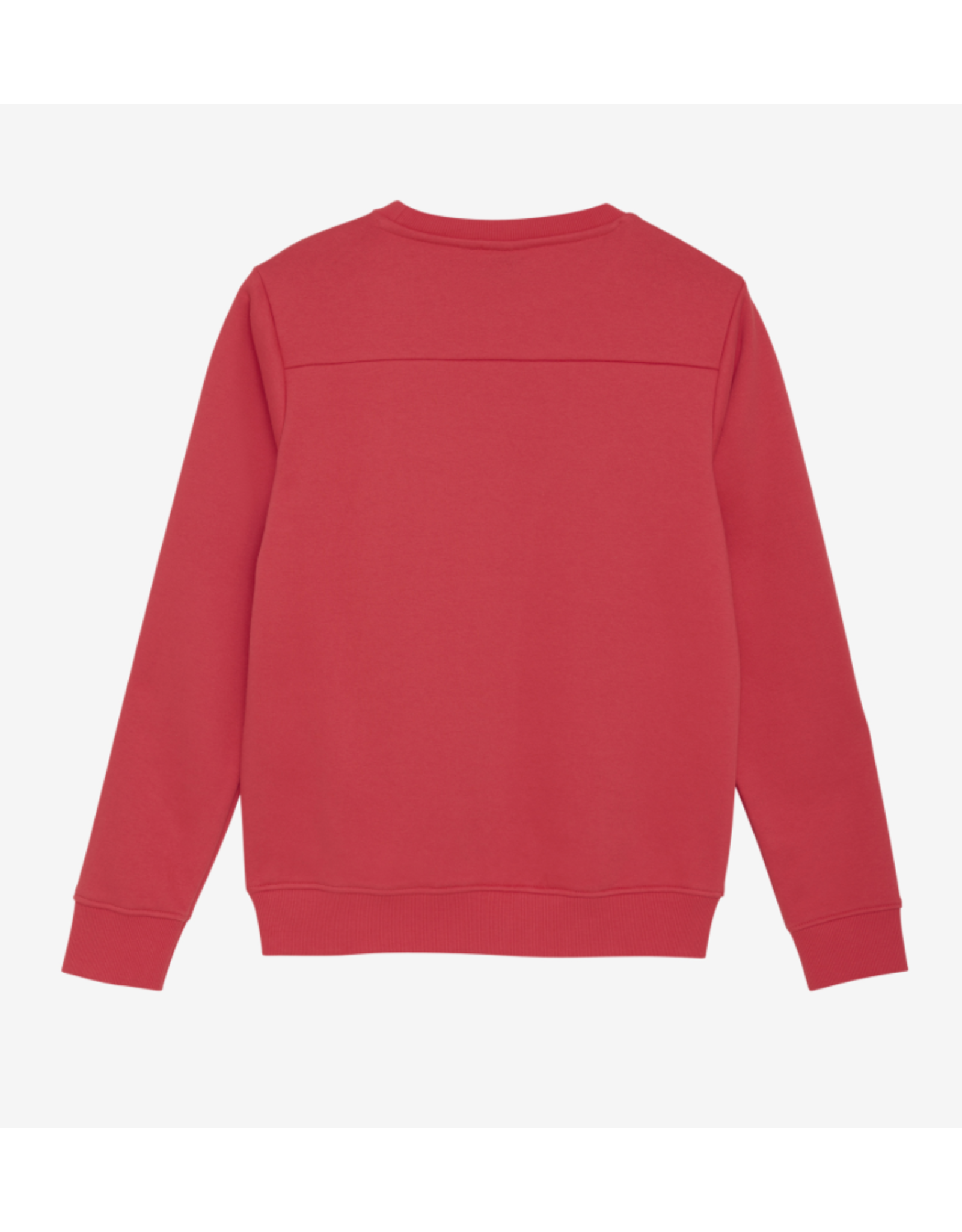 Indian Blue Jeans Sweater Print Sleeve Hibiscus Red