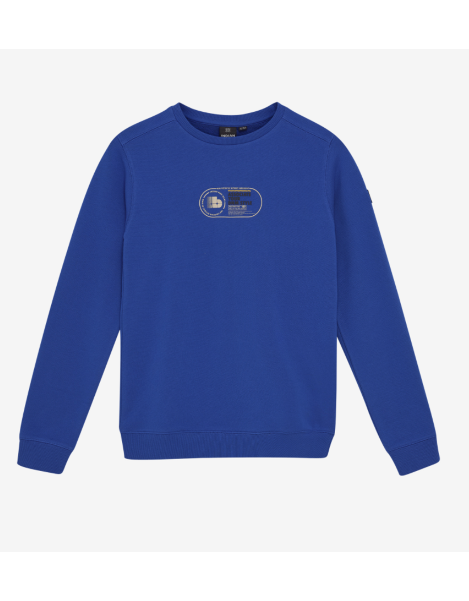 Indian Blue Jeans Sweater Chest IB Strong blue