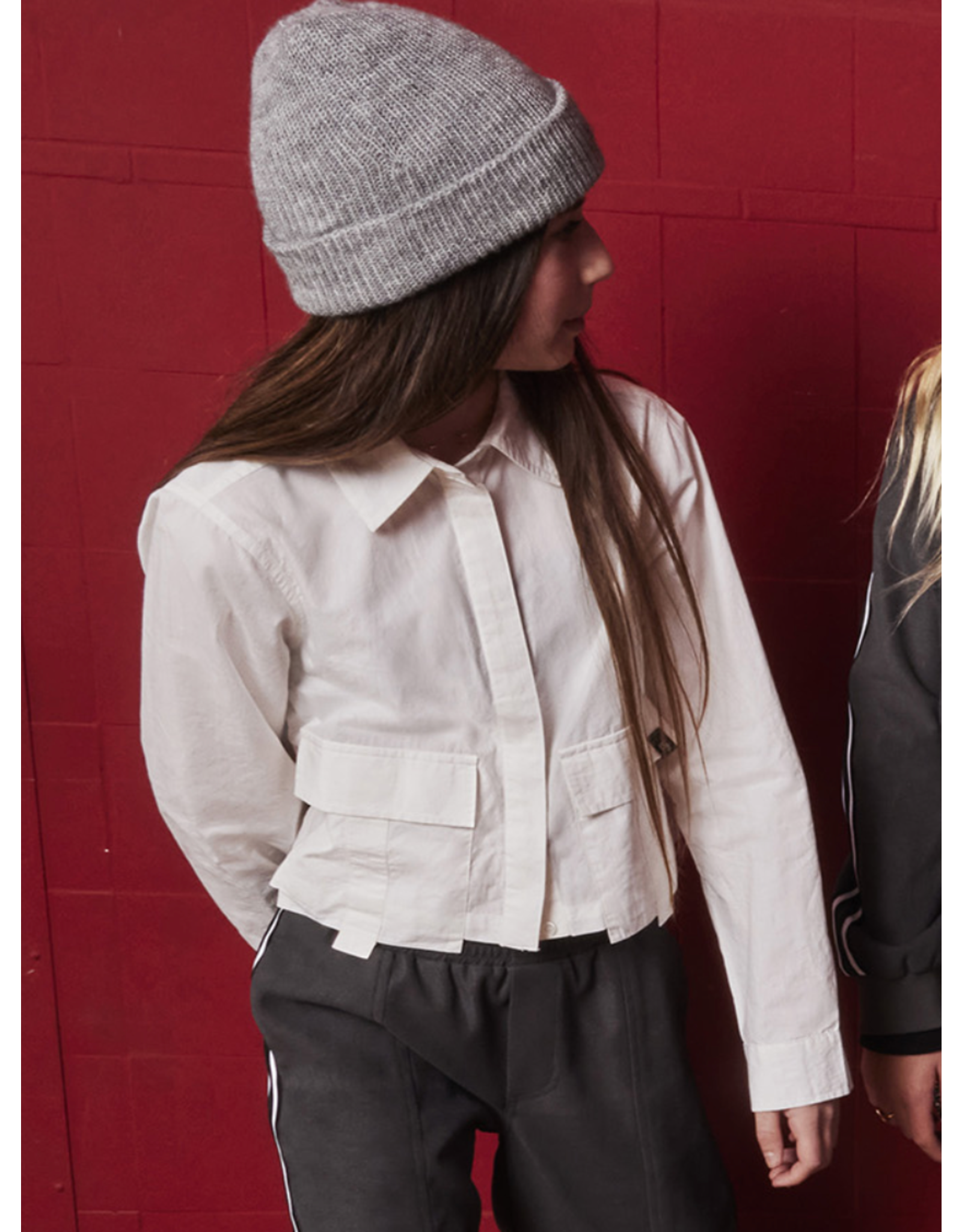 Indian Blue Jeans Shirt Cropped Cloud