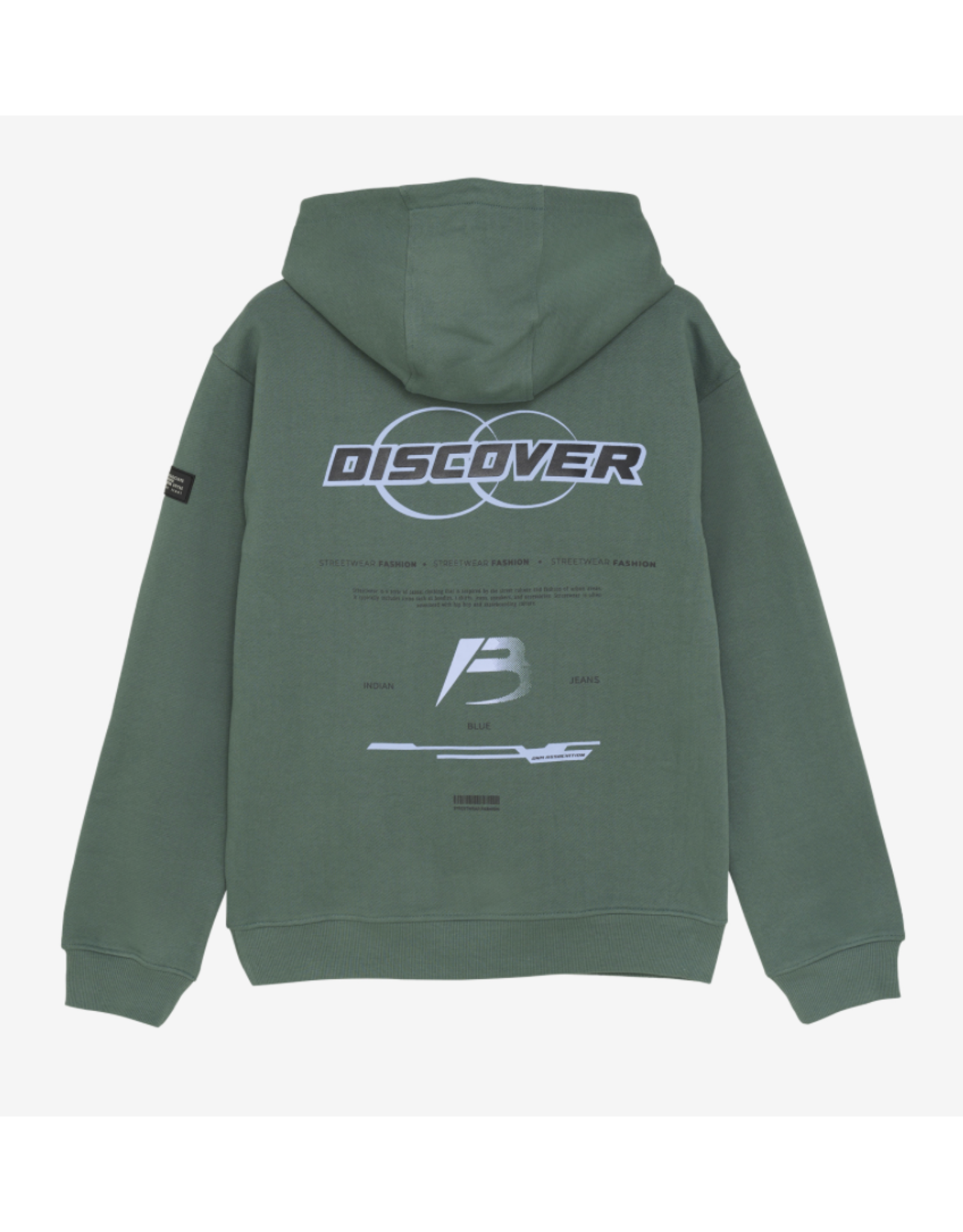 Indian Blue Jeans Oversized Hoodie Discover Dark Forest