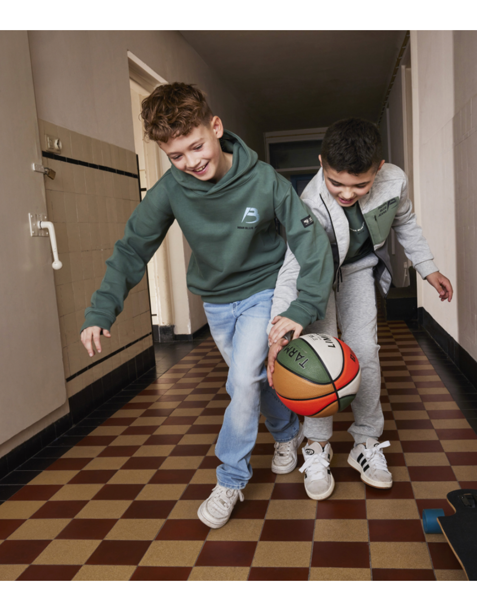 Indian Blue Jeans Oversized Hoodie Discover Dark Forest