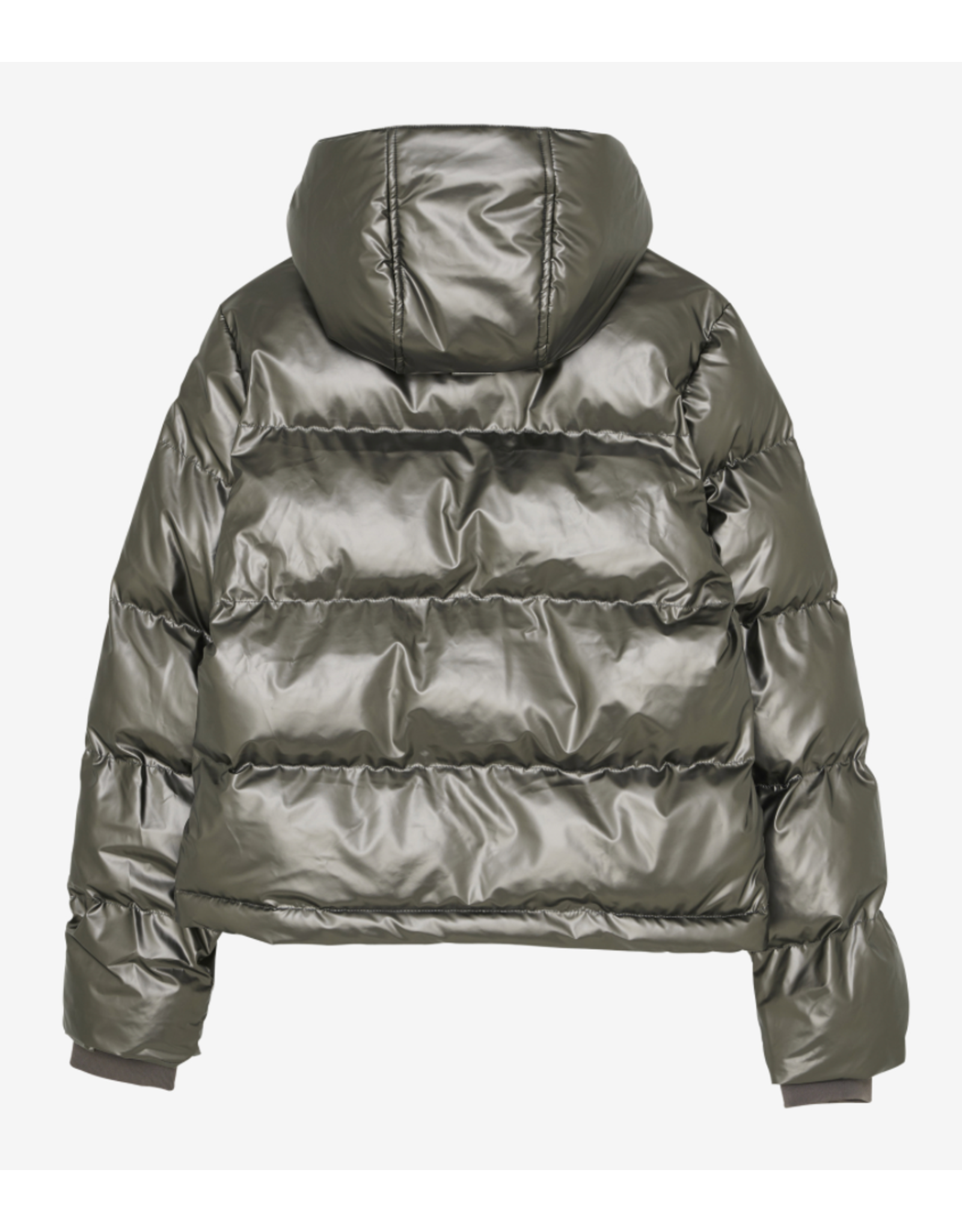 Indian Blue Jeans Metallic Jacket  Pale Gold