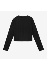 Indian Blue Jeans Longsleeve Cropped Black