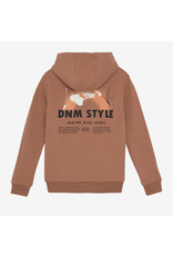 Indian Blue Jeans Hoodie DNM Style Burlwood