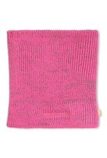 BILLIEBLUSH Snood, knit with metallic aspect thread. ROZE