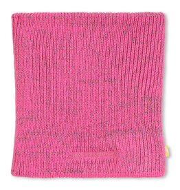 BILLIEBLUSH Snood, knit with metallic aspect thread. ROZE