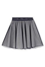 BILLIEBLUSH Skirt with first layer of mesh, then jersey lining with small shiny dots MARINE