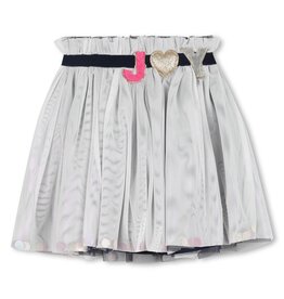 BILLIEBLUSH Exceptional skirt, waist badges with elasticated waistband MARINE