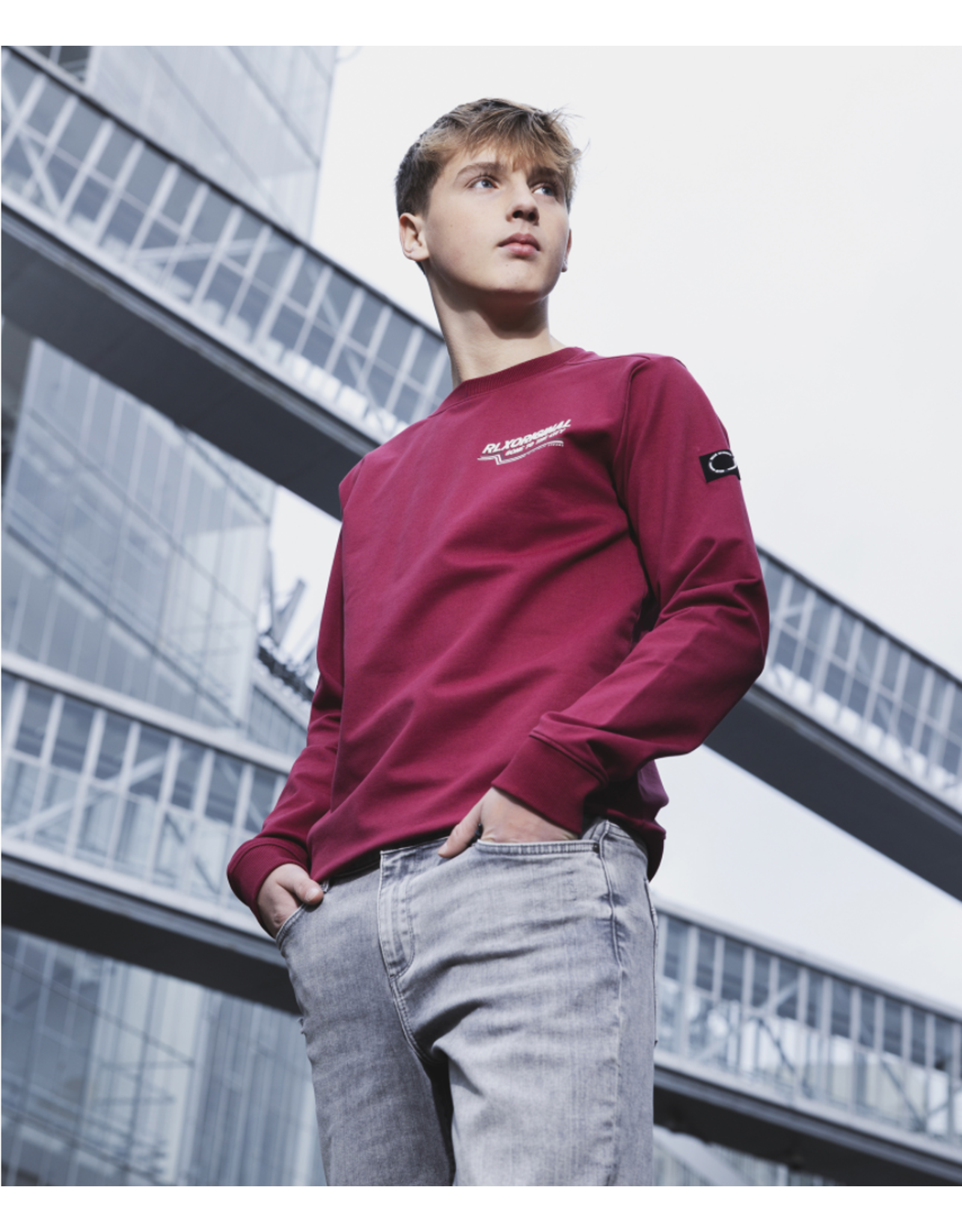 Rellix Sweater RLXoriginal Backprint Cordovan