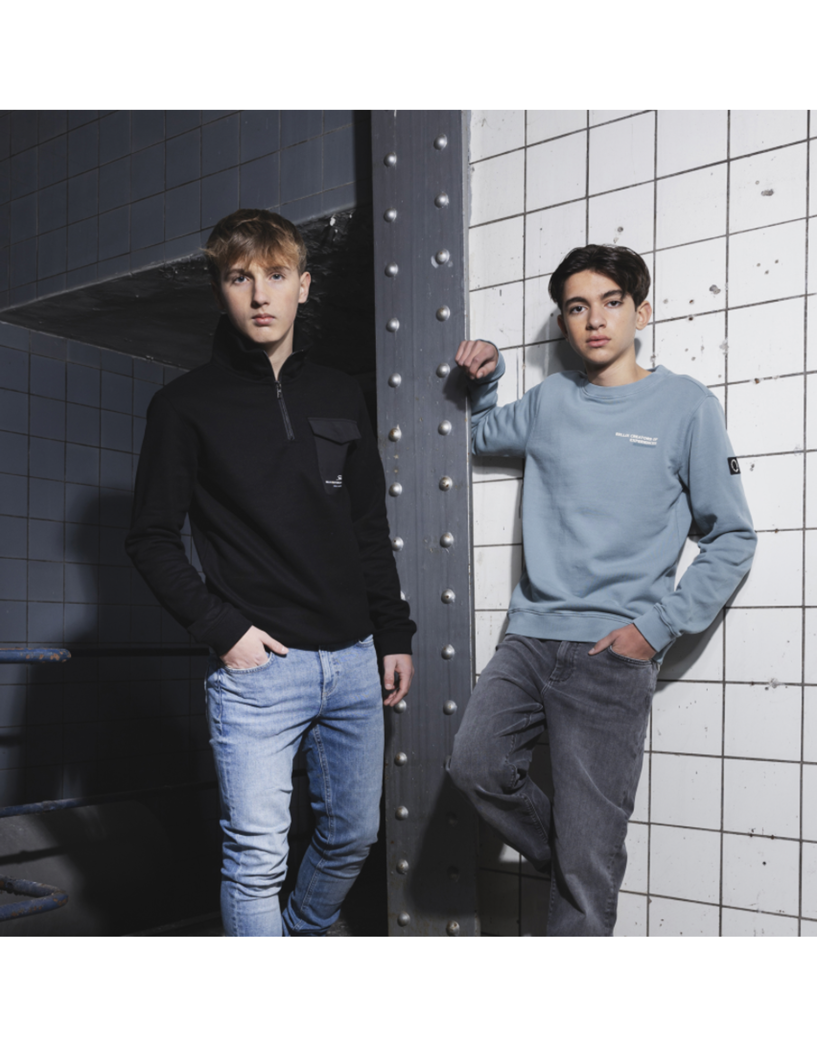 Rellix Sweater Rellix Zip Pocket Black