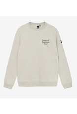 Rellix Sweater Rellix Backprint Fresh Grey Melange