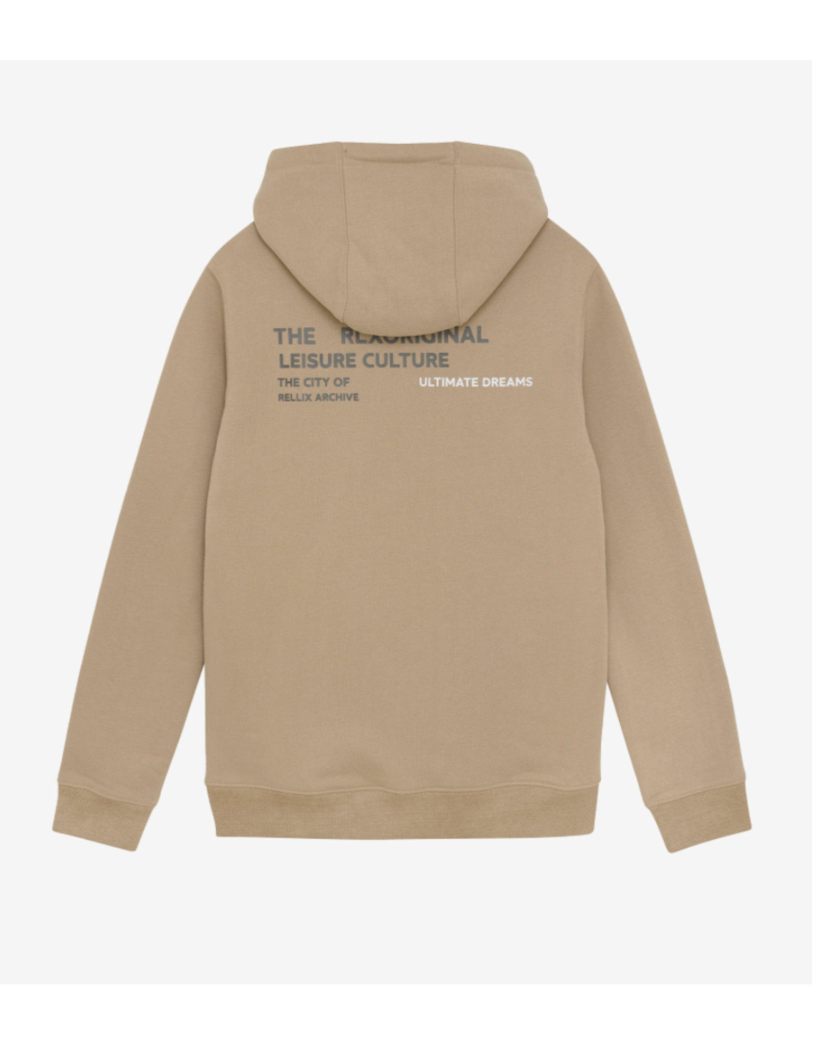 Rellix Hoodie Rellix Badge Weathered Teak