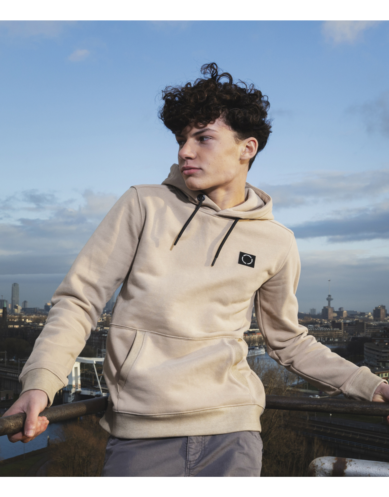 Rellix Hoodie Rellix Badge Weathered Teak