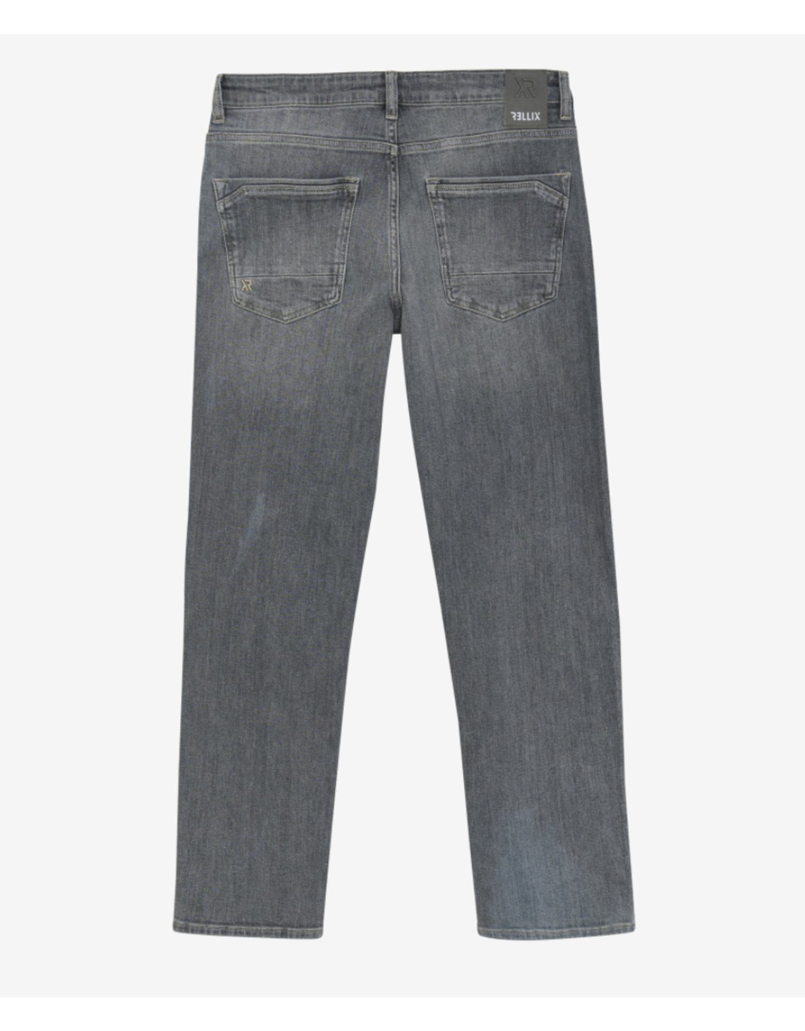 Rellix 2815 Loose Wide Fit Jeans Used Grey Denim