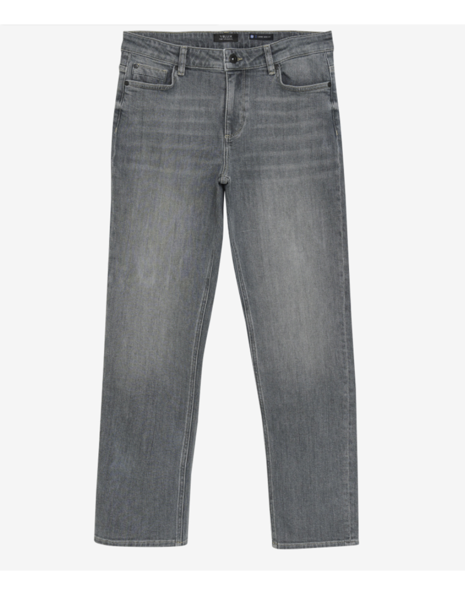 Rellix 2815 Loose Wide Fit Jeans Used Grey Denim