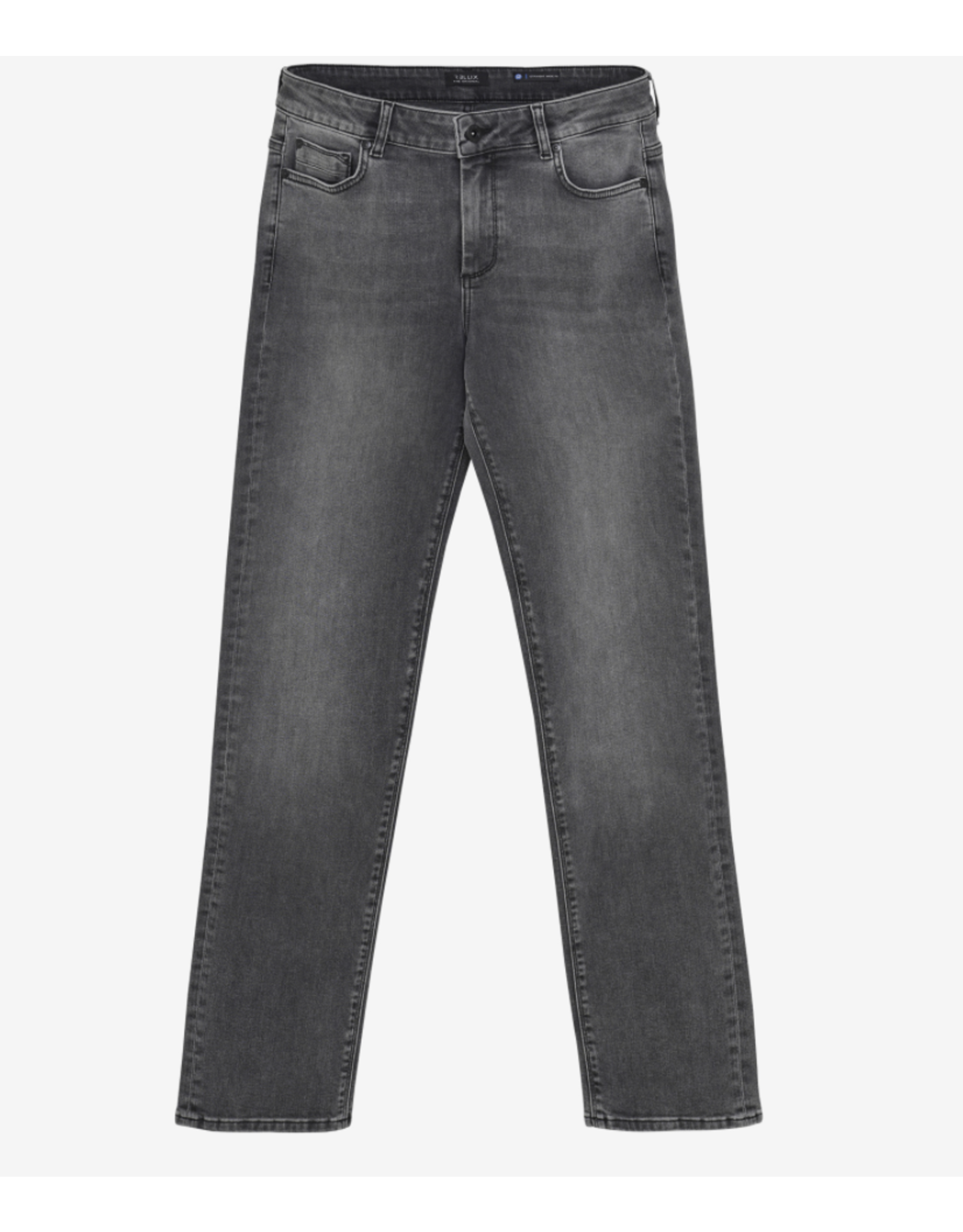 Rellix 2618 Straight Wide Fit Jeans Black Denim