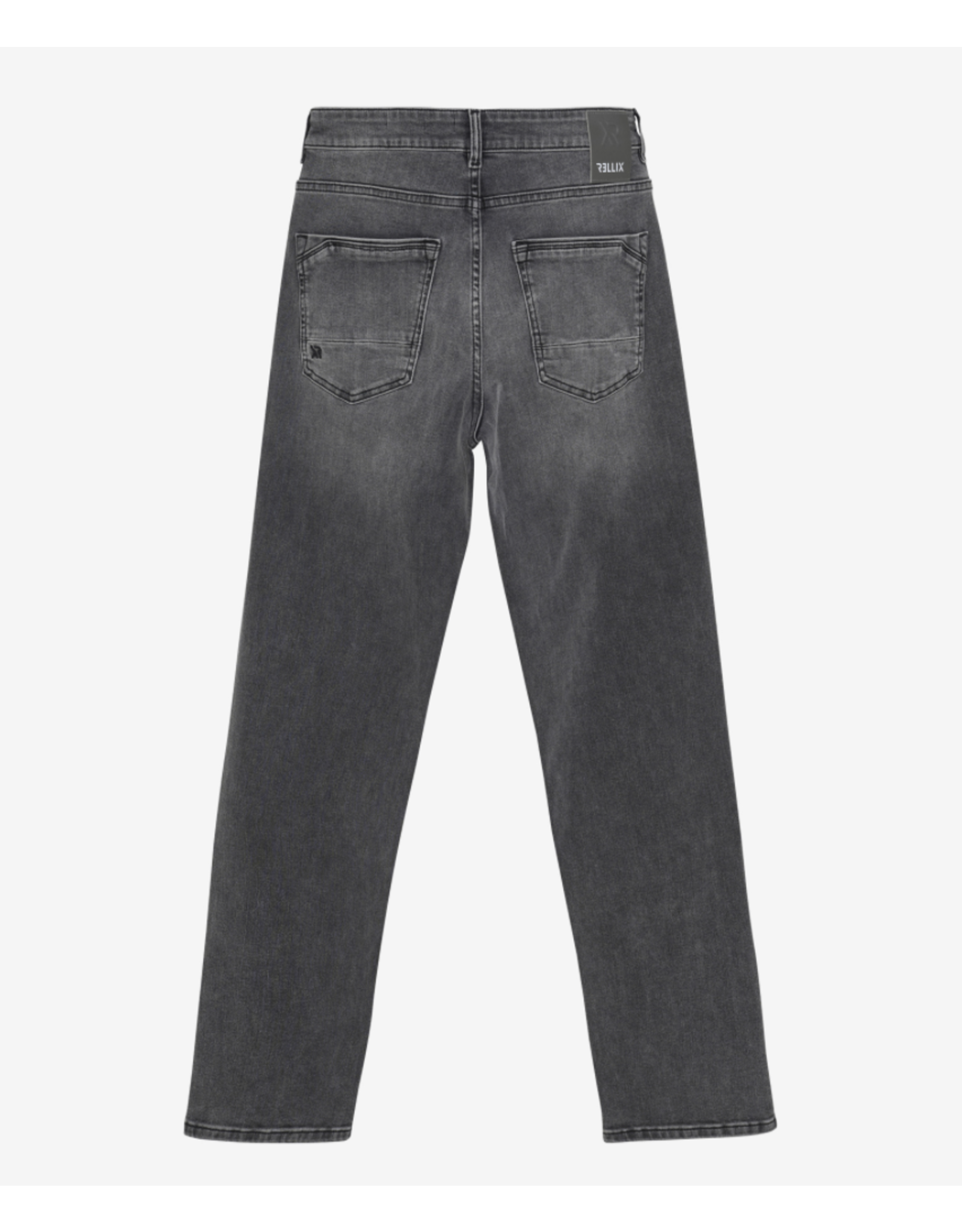 Rellix 2618 Straight Wide Fit Jeans Black Denim