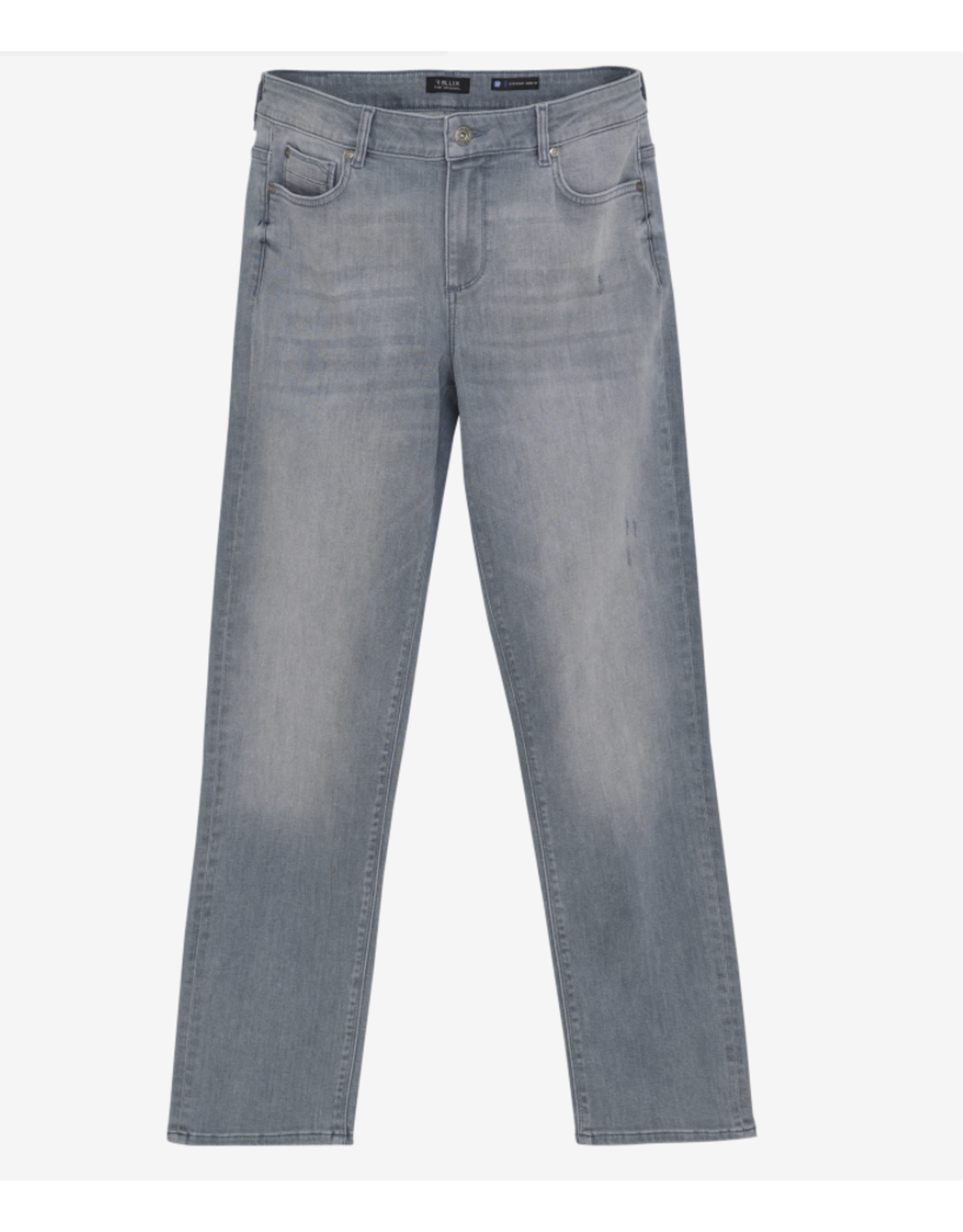 Rellix 2617 Straight Wide Fit Jeans Blue Grey Denim