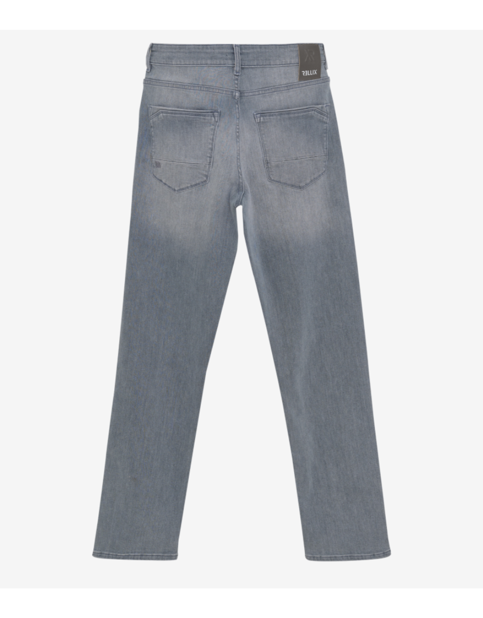 Rellix 2617 Straight Wide Fit Jeans Blue Grey Denim