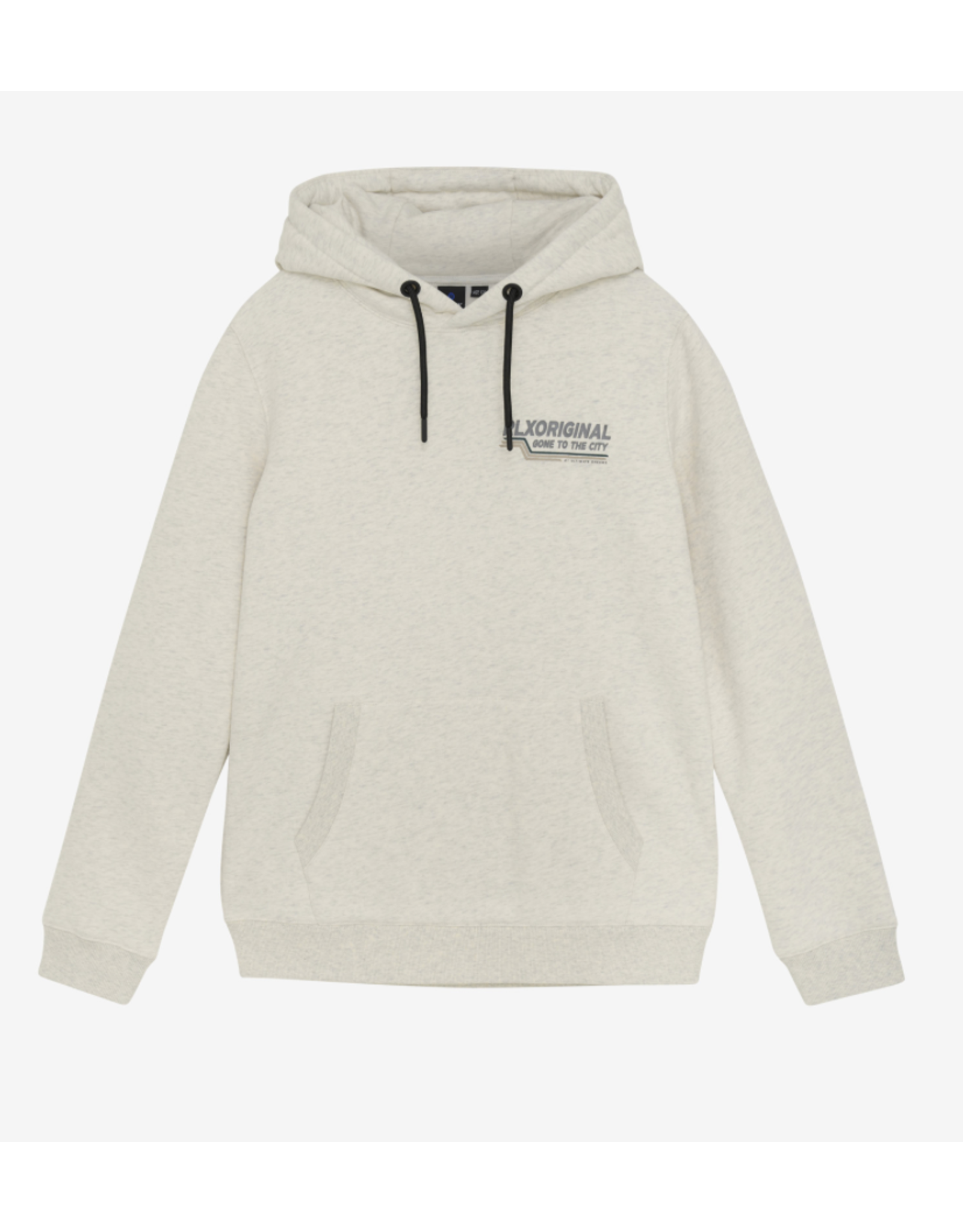 Rellix Hoodie RLXoriginal Backprint Fresh Grey Melange