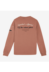 Indian Blue Jeans T-Shirt Longsleeve Backprint Burlwood