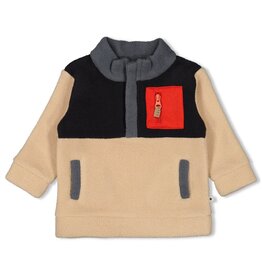Feetje Feetje Sweater fleece - Couch Club Zwart
