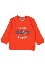 Feetje Feetje Sweater - Couch Club Rood