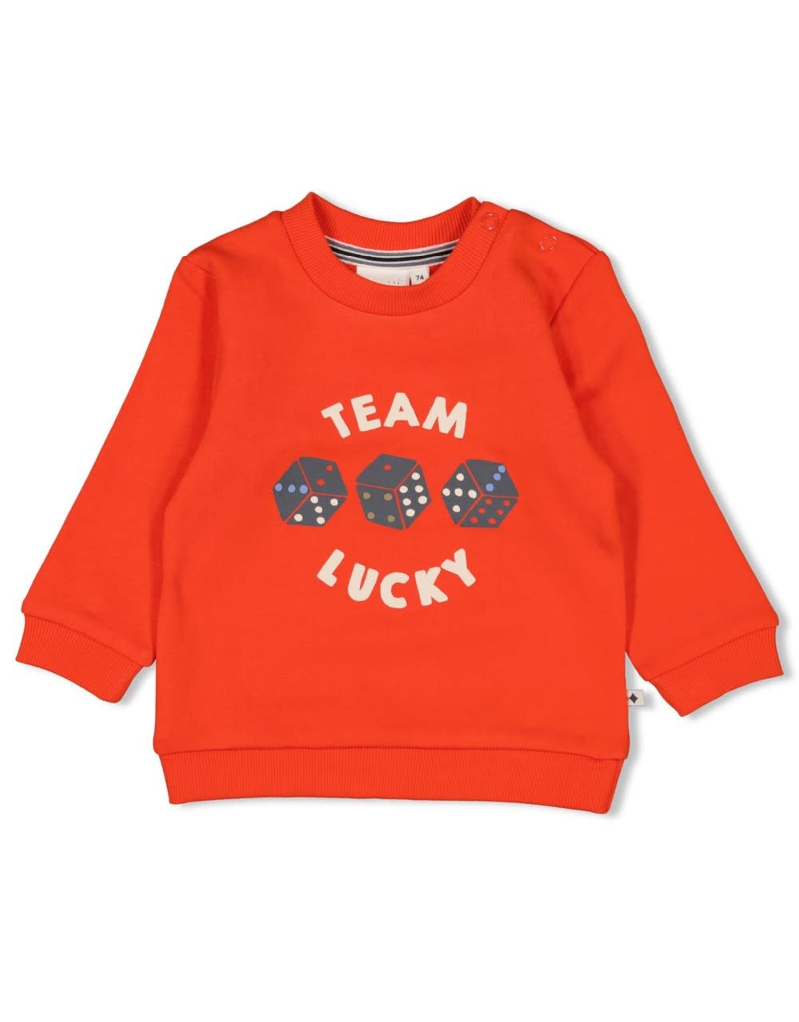 Feetje Feetje Sweater - Couch Club Rood