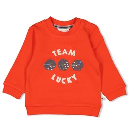 Feetje Feetje Sweater - Couch Club Rood