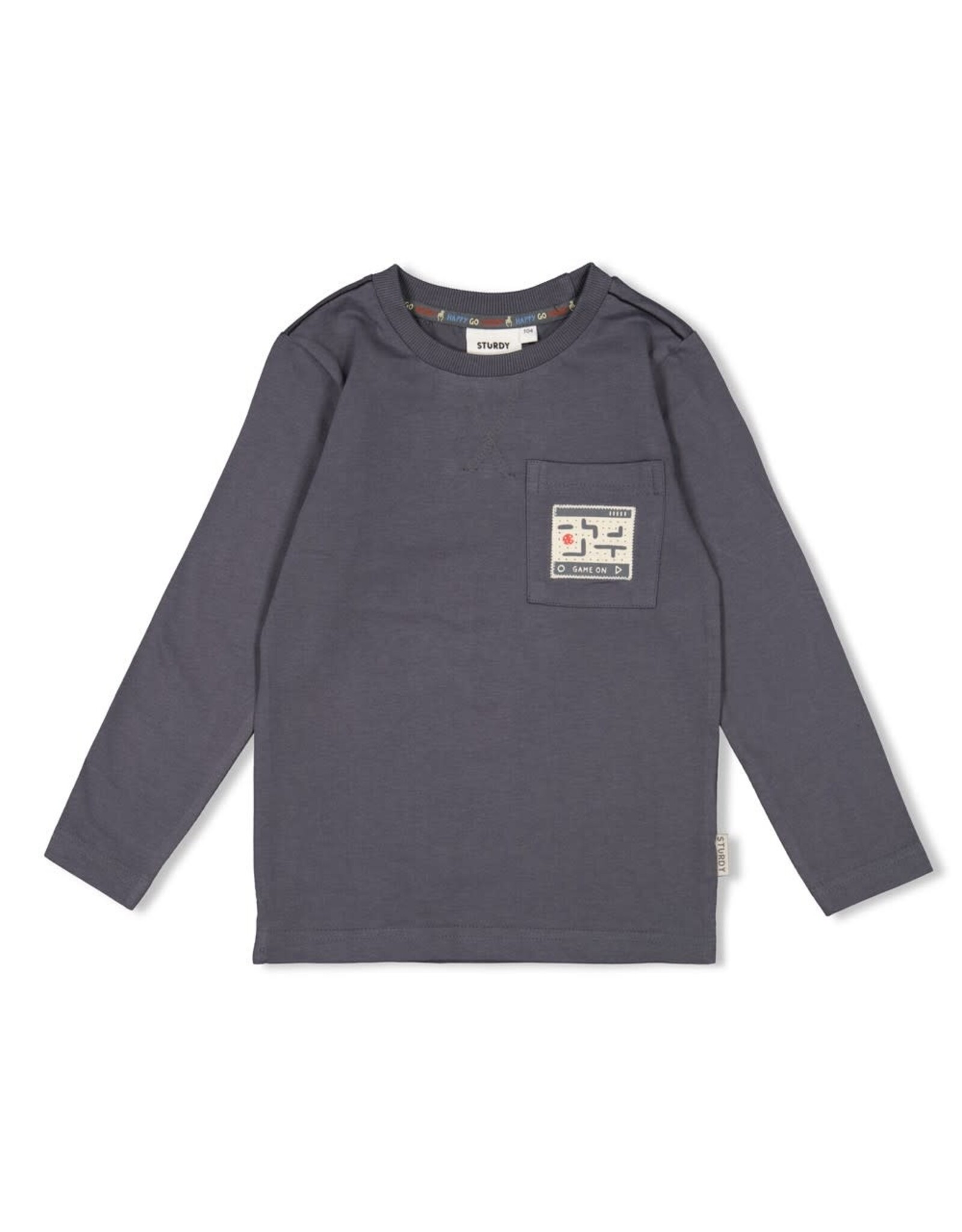 Sturdy Longsleeve - Couch Club Antraciet