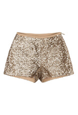 THE NEW TNRupa Sequin Shorts GOLD