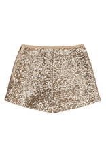 THE NEW TNRupa Sequin Shorts GOLD