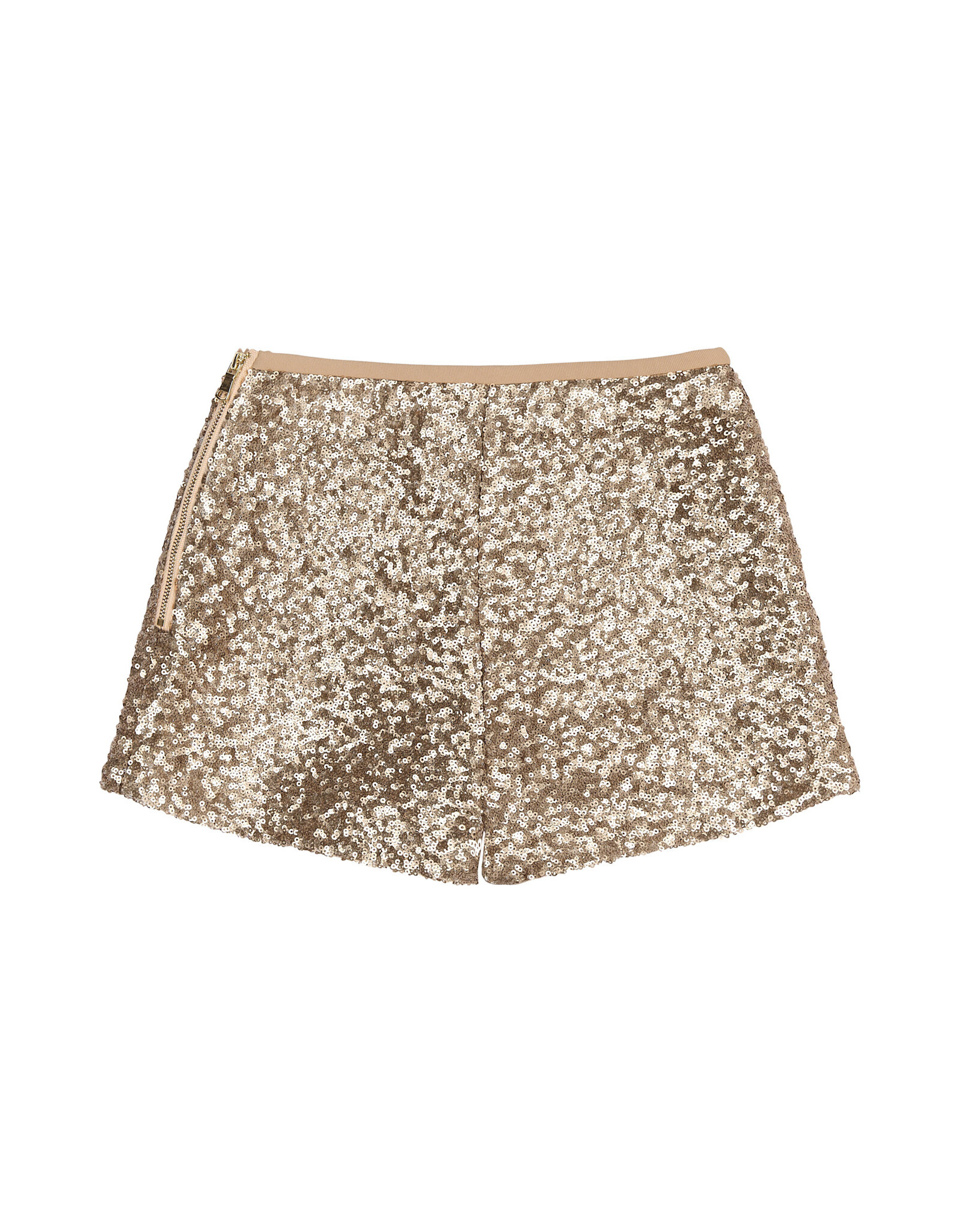 THE NEW TNRupa Sequin Shorts GOLD