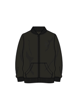 Lyle & Scott Embossed Eagle Track Jacket Z865 Jet Black