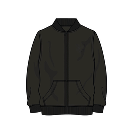 Lyle & Scott Embossed Eagle Track Jacket Z865 Jet Black