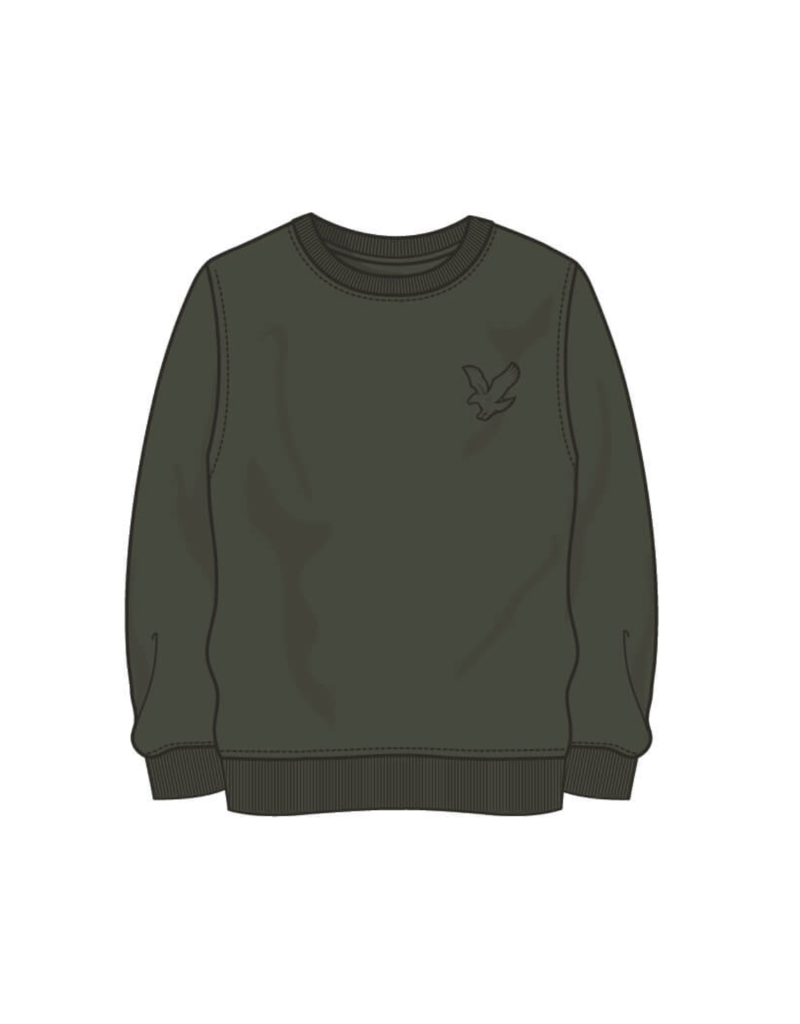 Lyle & Scott Embossed Eagle Crew Neck X848 Deep Depths