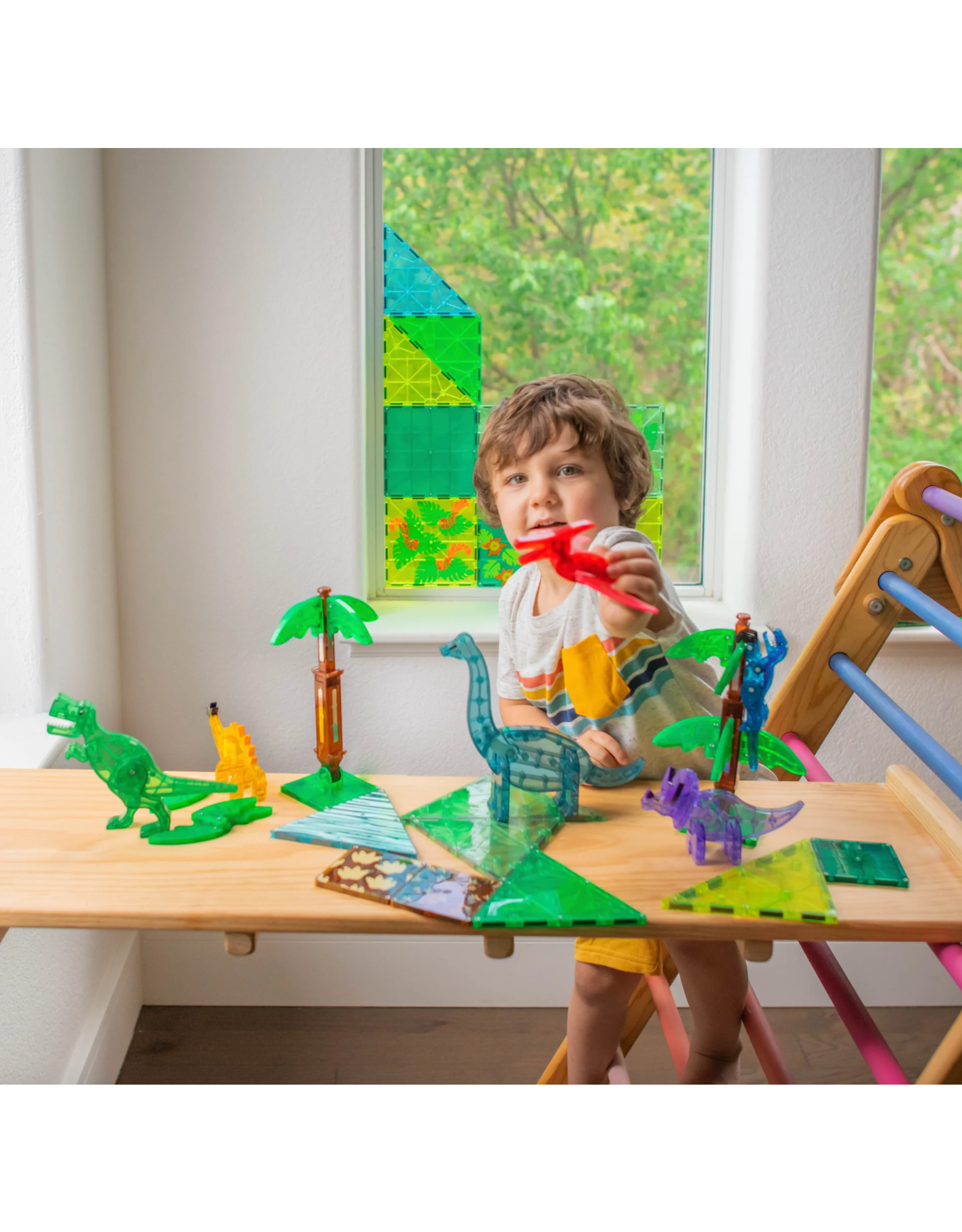 Magna-Tiles Magna Tiles Dino world XL 50 stuks