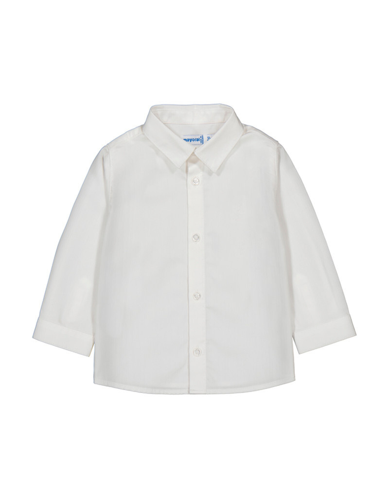 Mayoral Basic l/s shirt  White   Noos