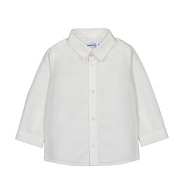 Mayoral Basic l/s shirt  White   Noos mini