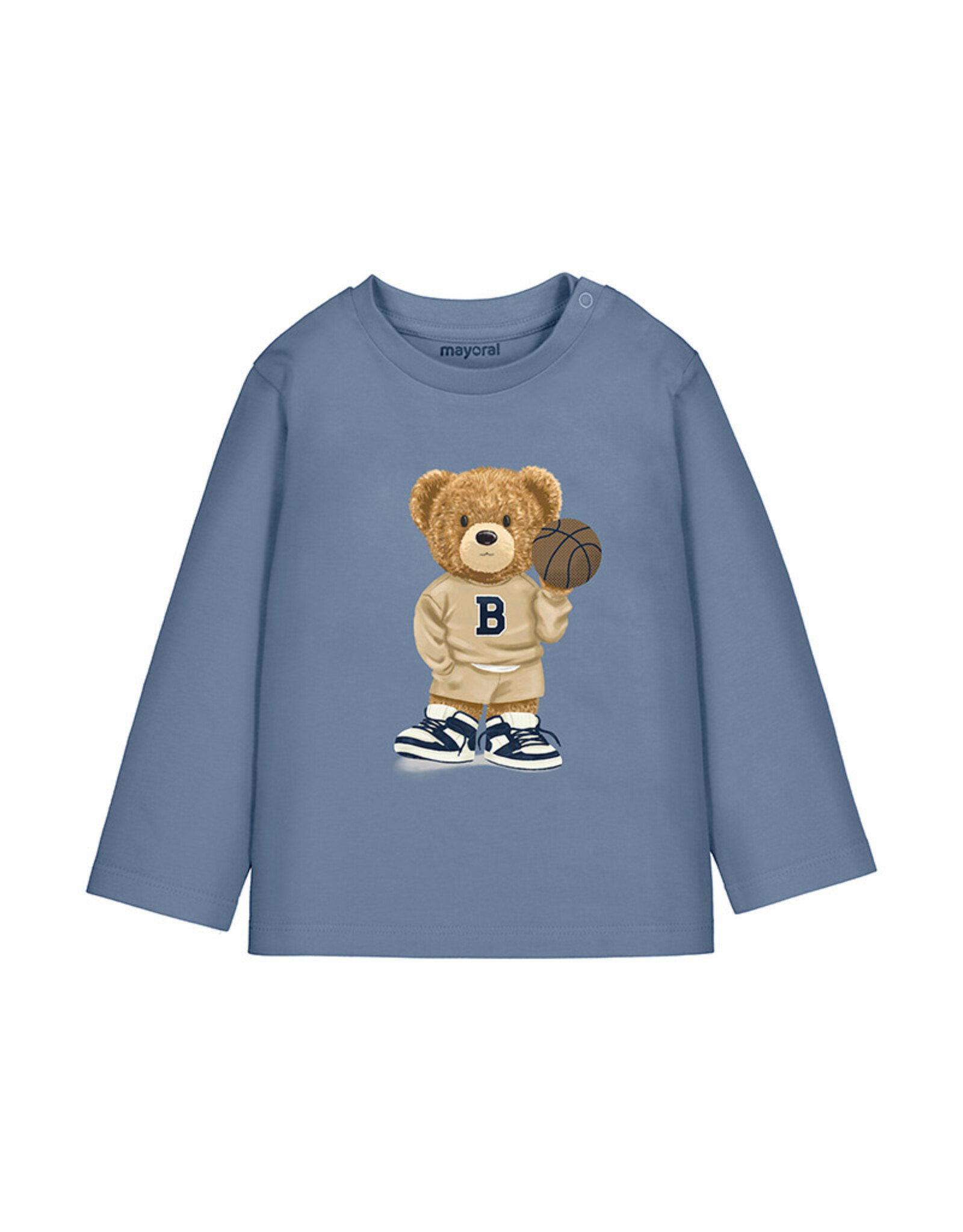 Mayoral L/s shirt bear Iceberg   w25