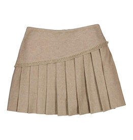 Mayoral Pleated knit skort  Col. Mole w25