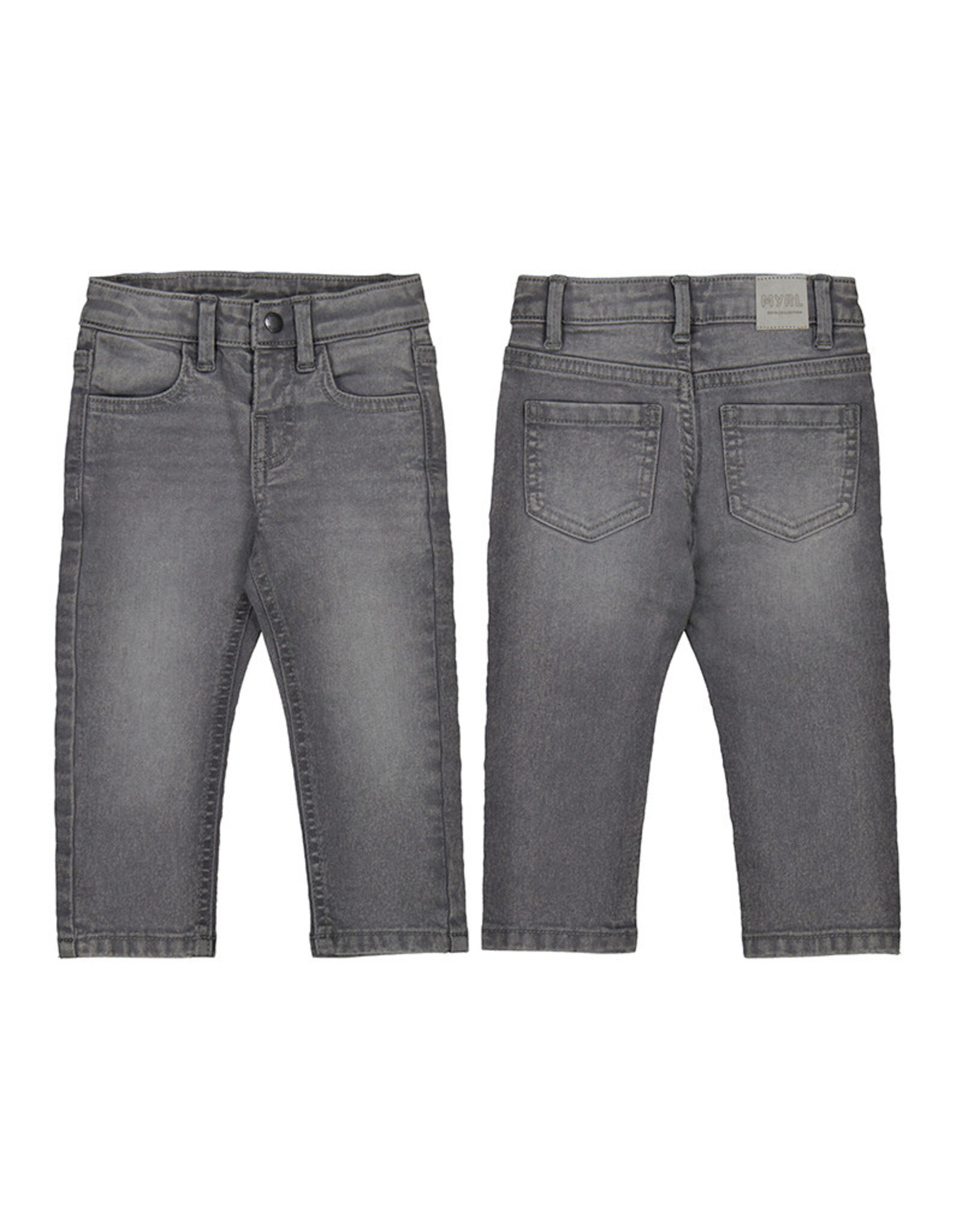 Mayoral Basic slim fit trousers  Medium Gra   Noos